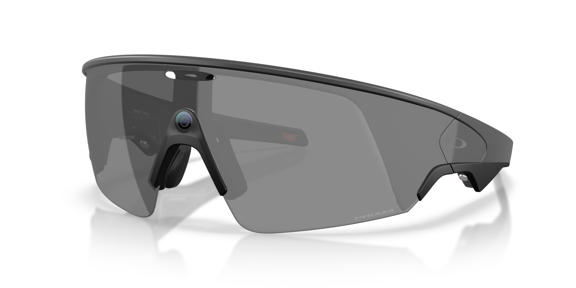 Oakley Oakley Meta Vanguard Rectangle Sunglasses - Black