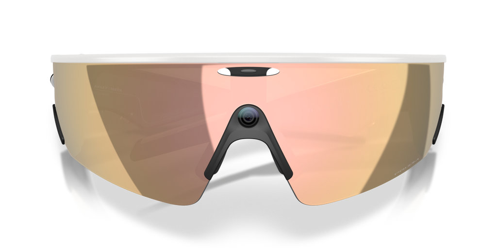 Oakley Oakley Meta Vanguard Rectangle Sunglasses - White