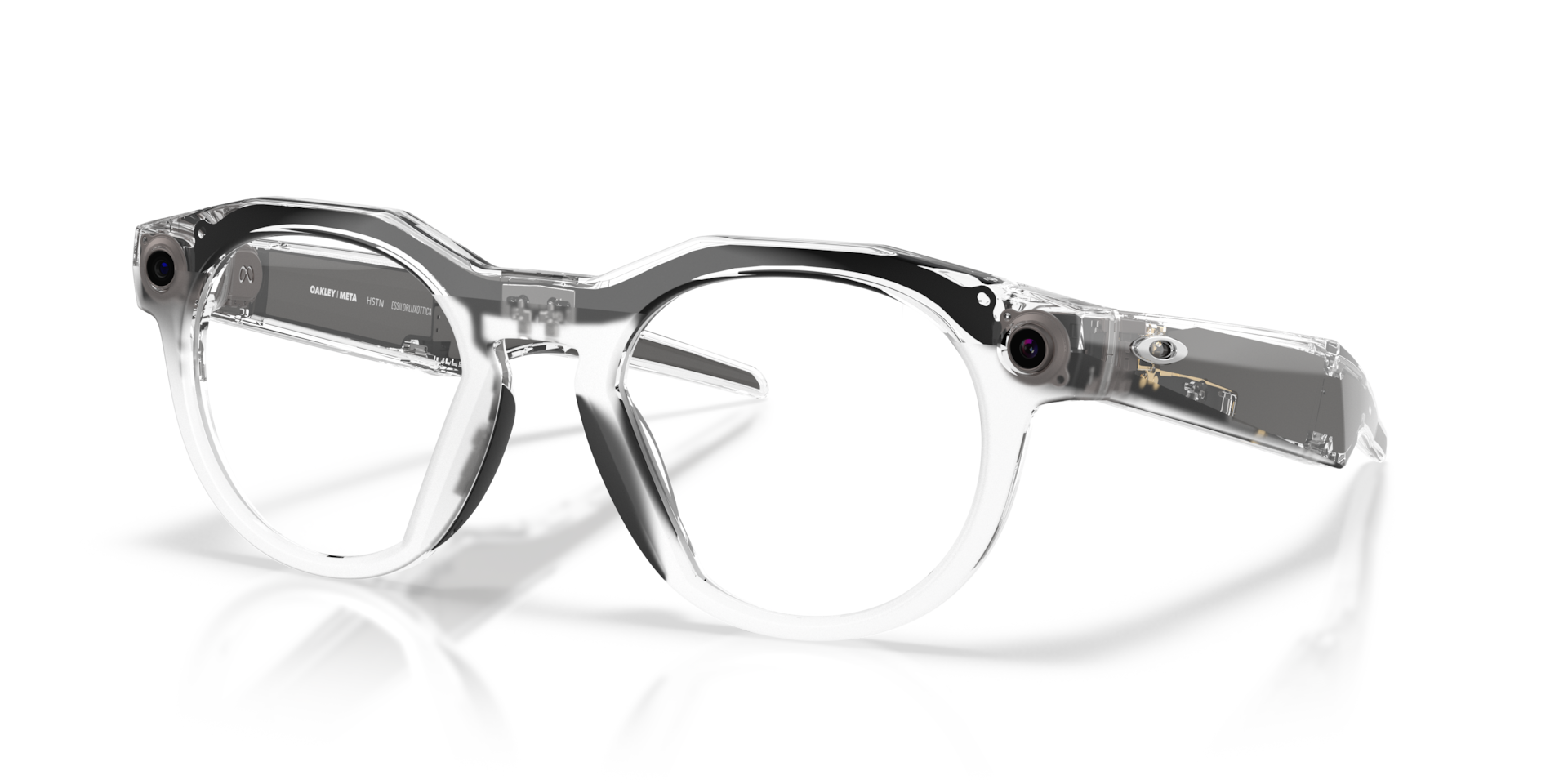 Oakley Oakley Meta HSTN Round Sunglasses - Light Curry