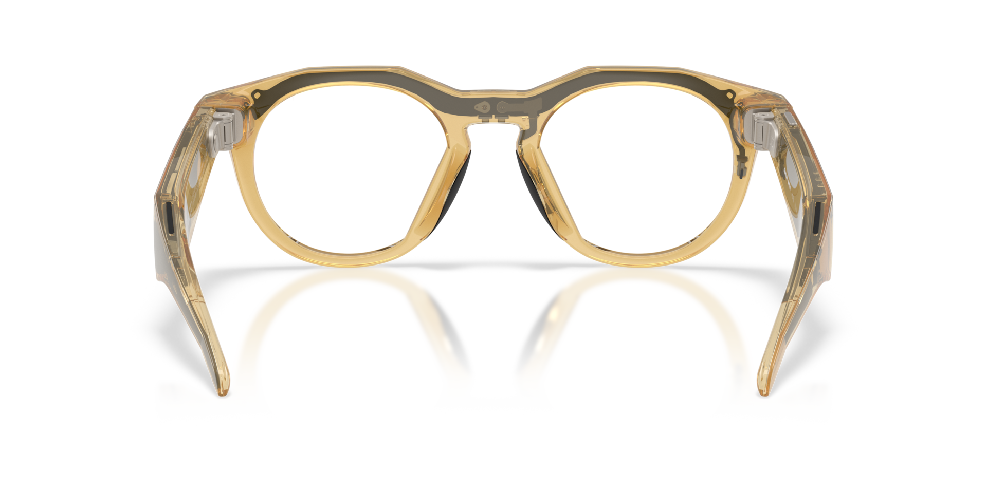 Oakley Oakley Meta HSTN Round Sunglasses - Light Curry