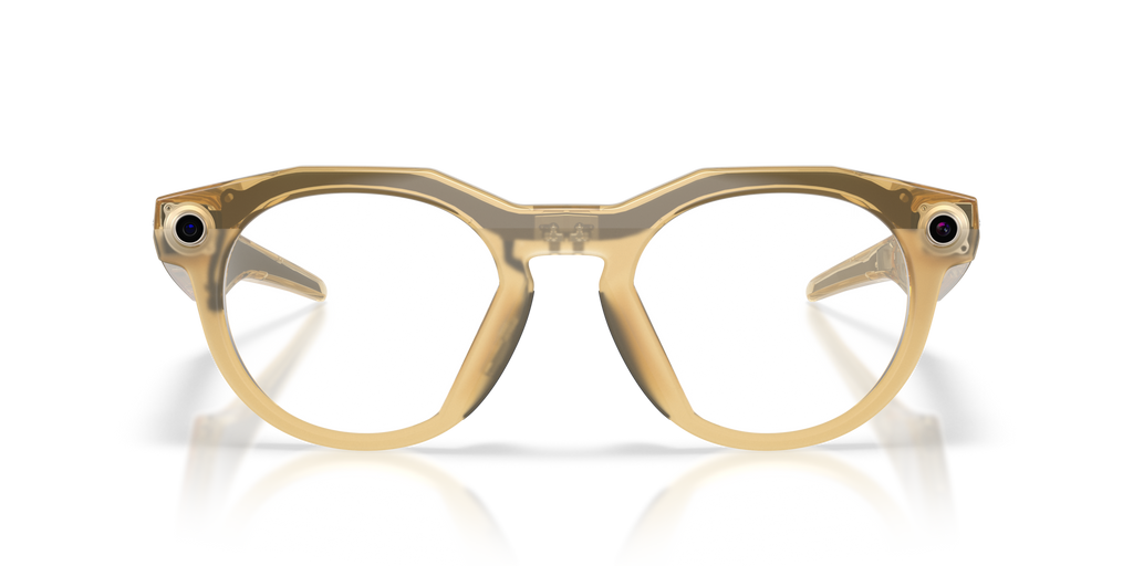 Oakley Oakley Meta HSTN Round Sunglasses - Light Curry