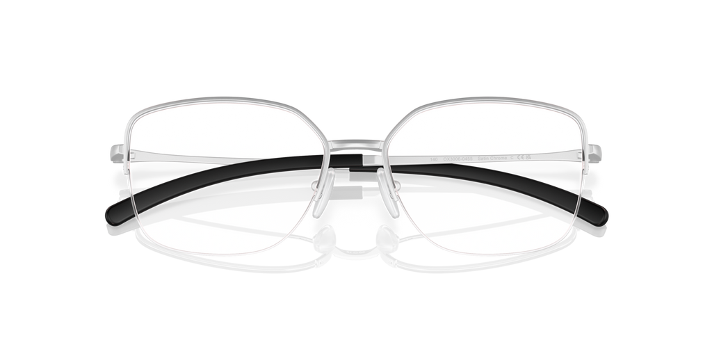Oakley OX3006 Moonglow Round Eyeglasses - Satin Chrome