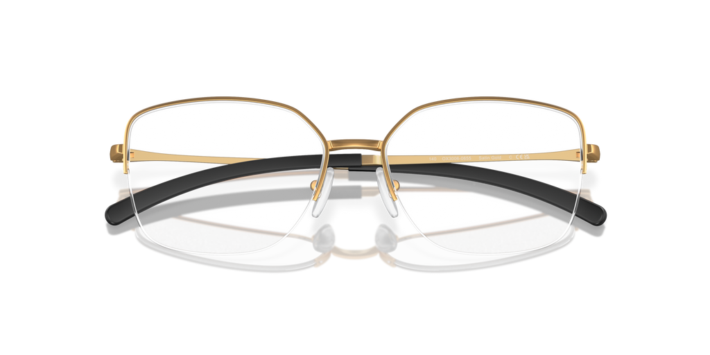 Oakley OX3006 Moonglow Round Eyeglasses - Satin Chrome