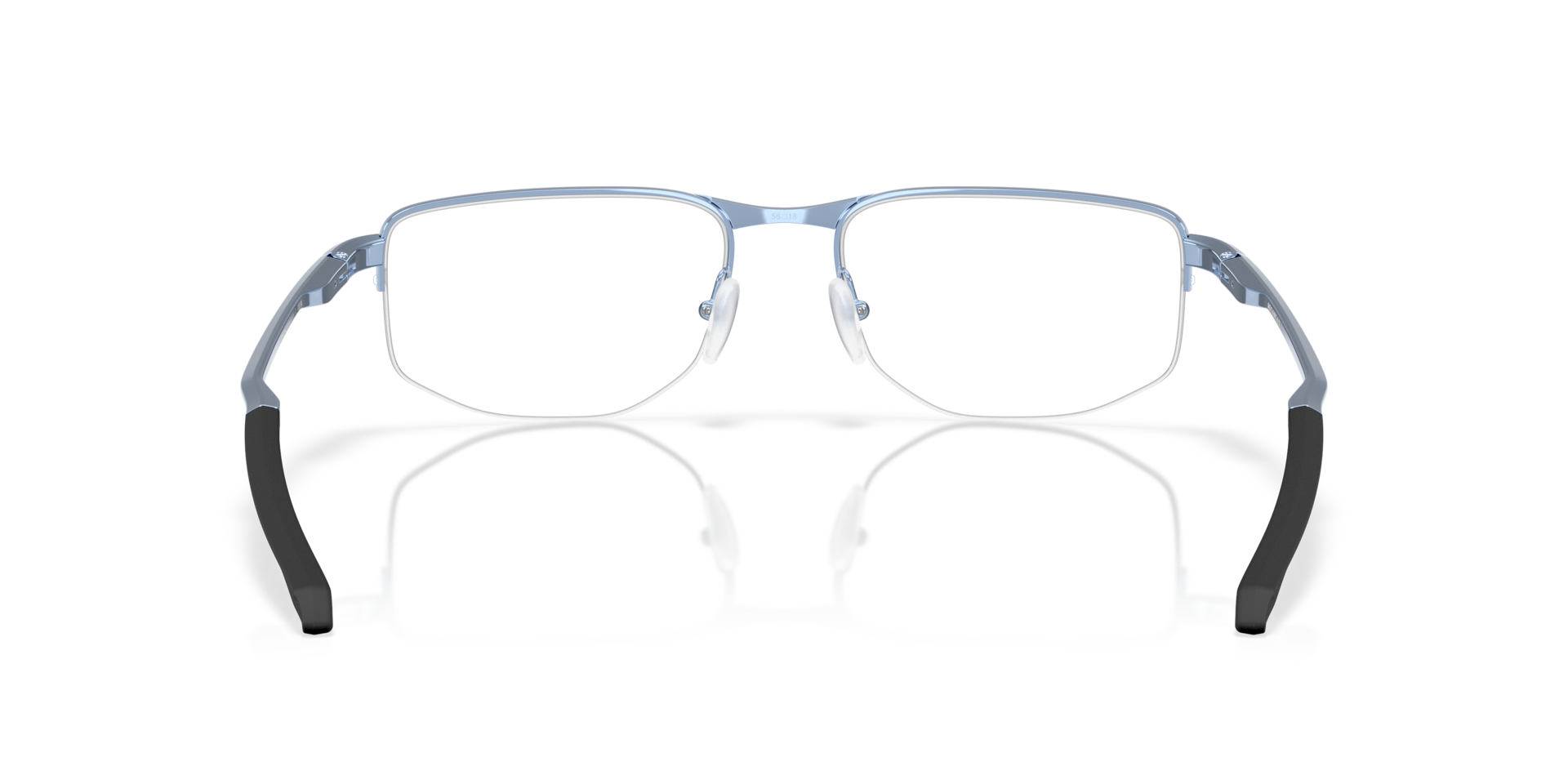 Oakley OX3035 Addams 0.5 Rectangle Eyeglasses - Polished Stonewash