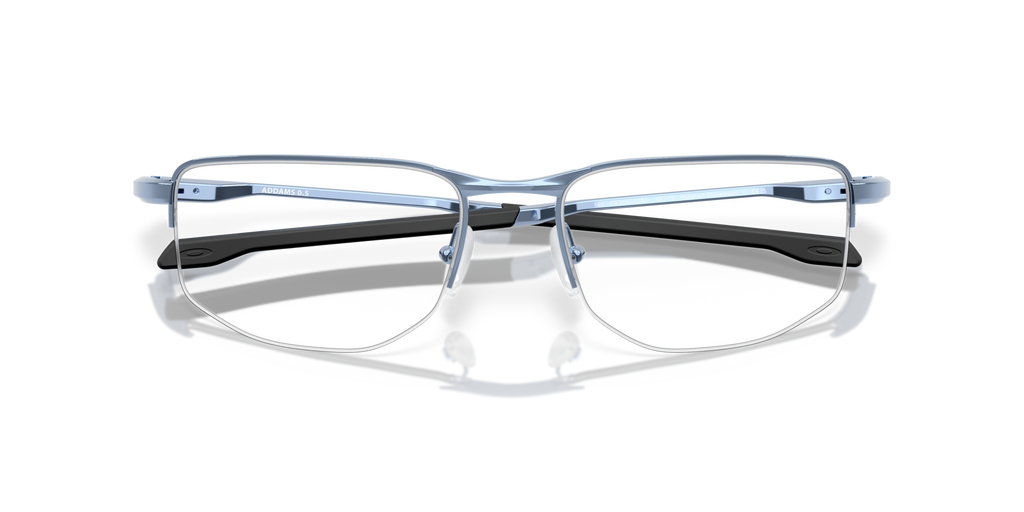 Oakley OX3035 Addams 0.5 Rectangle Eyeglasses - Polished Stonewash