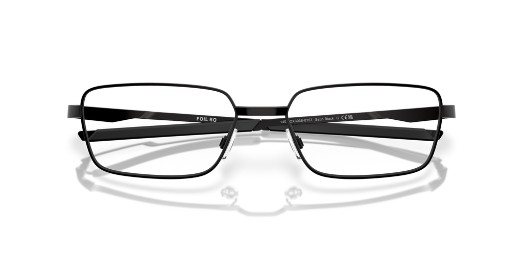 Oakley OX3036 Foil RQ Rectangle Eyeglasses - Matte Midnight