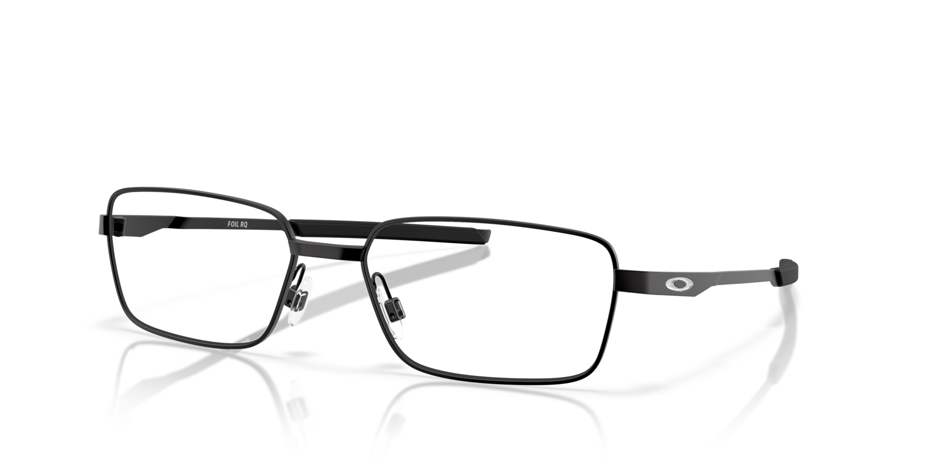 Oakley OX3036 Foil RQ Rectangle Eyeglasses - Satin Lead