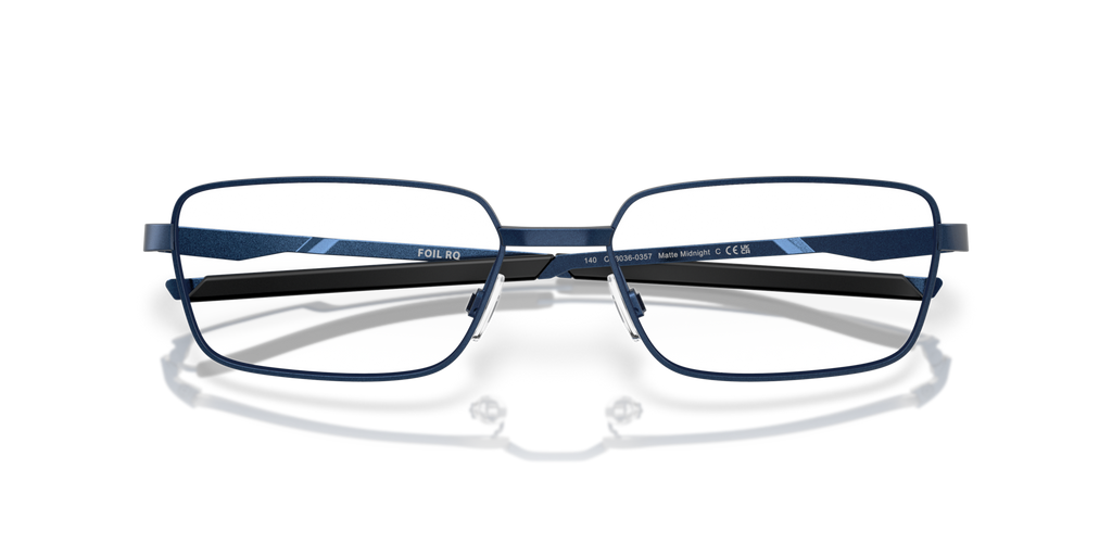Oakley OX3036 Foil RQ Rectangle Eyeglasses - Satin Lead