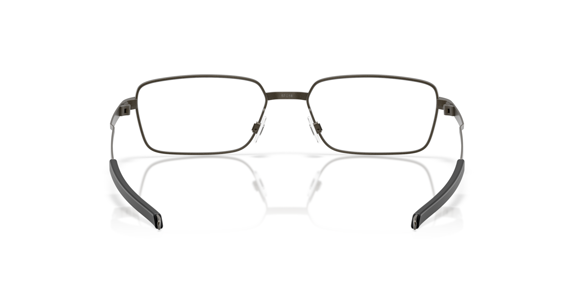Oakley OX3036 Foil RQ Rectangle Eyeglasses - Satin Lead