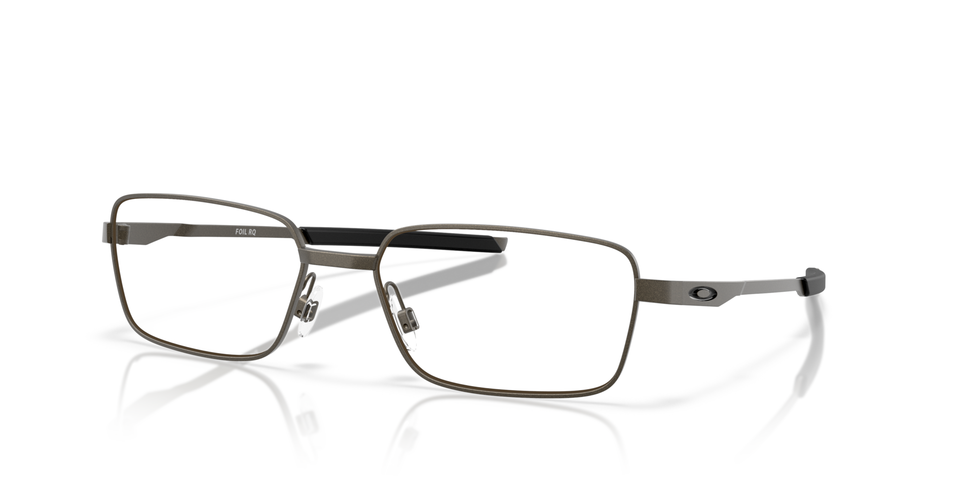 Oakley OX3036 Foil RQ Rectangle Eyeglasses - Satin Lead