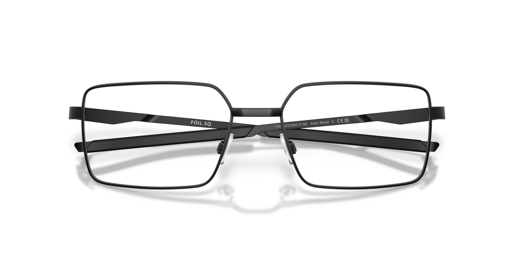 Oakley OX3062 Foil SQ Rectangle Eyeglasses - Matte Gunmetal