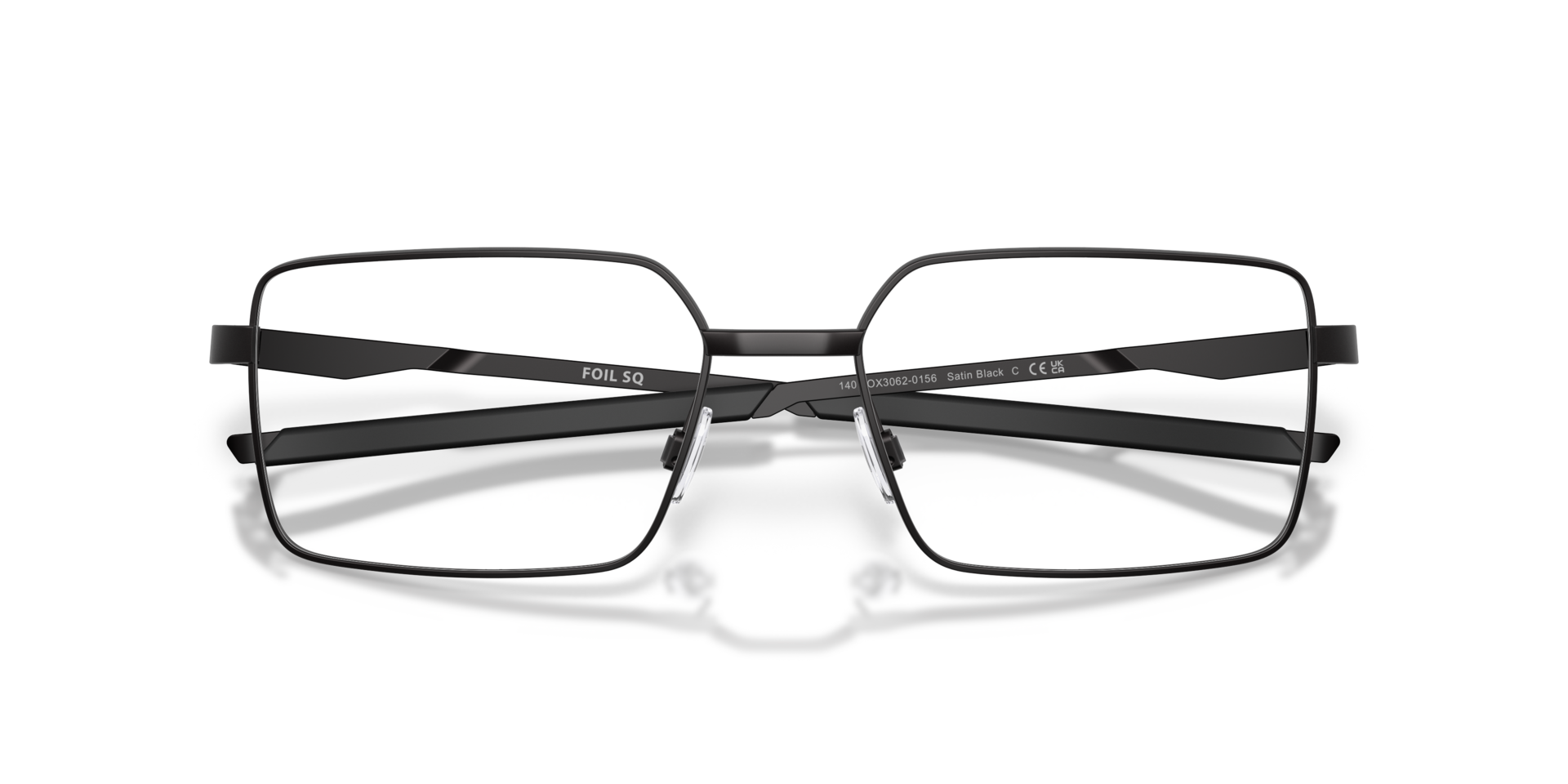 Oakley OX3062 Foil SQ Rectangle Eyeglasses - Matte Gunmetal