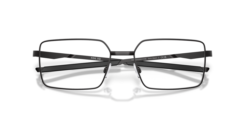 Oakley OX3062 Foil SQ Rectangle Eyeglasses - Matte Gunmetal