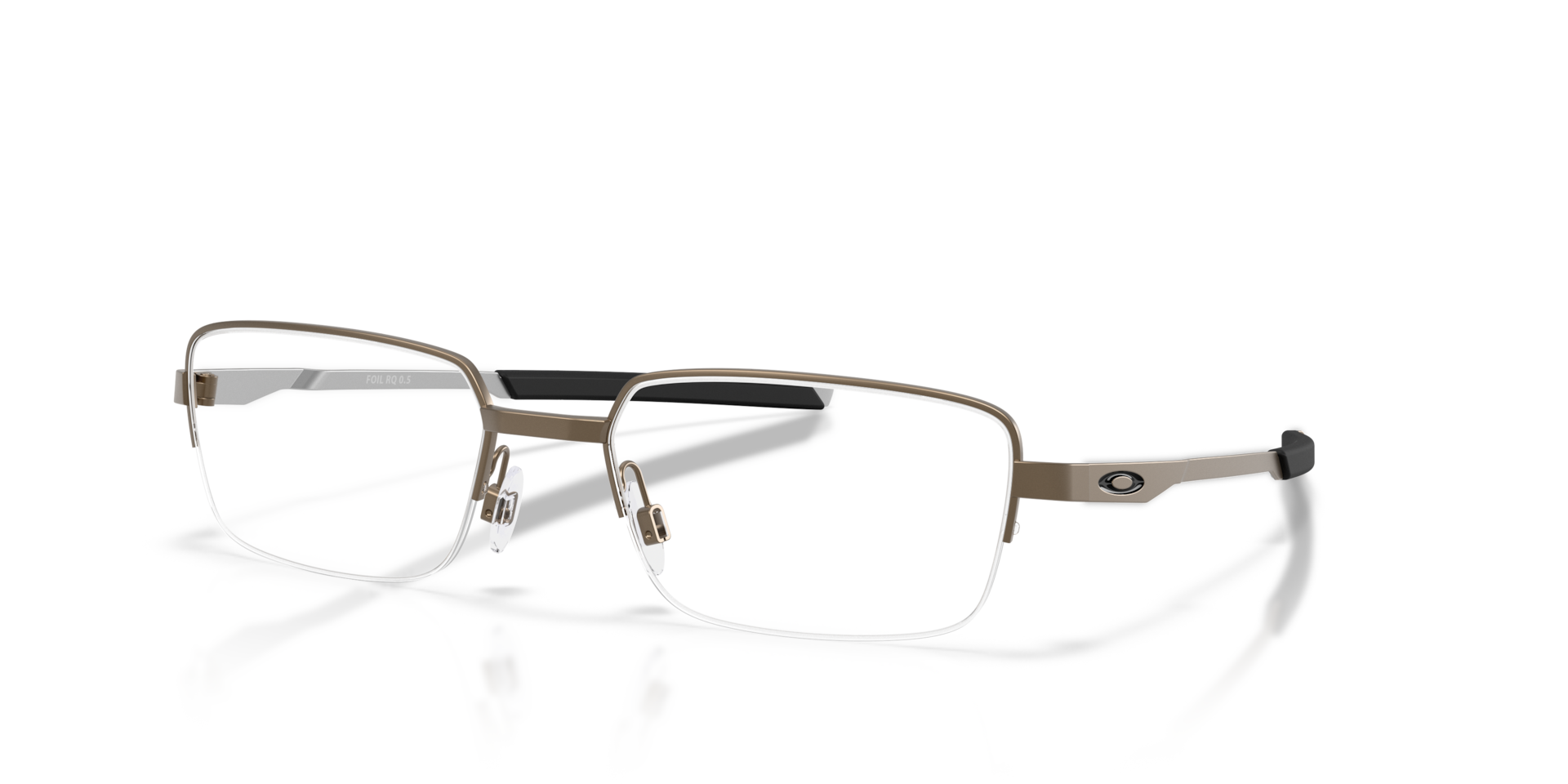 Oakley OX3100 Foil RQ 0.5 Rectangle Eyeglasses - Pewter