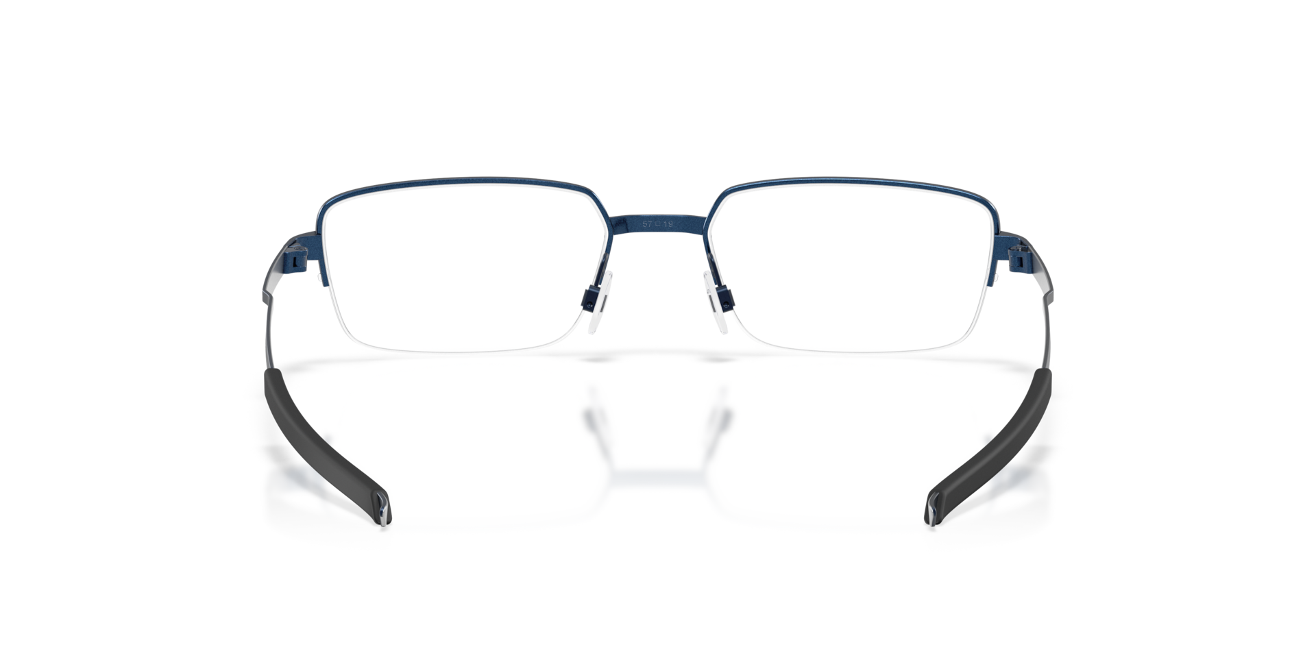 Oakley OX3100 Foil RQ 0.5 Rectangle Eyeglasses - Pewter