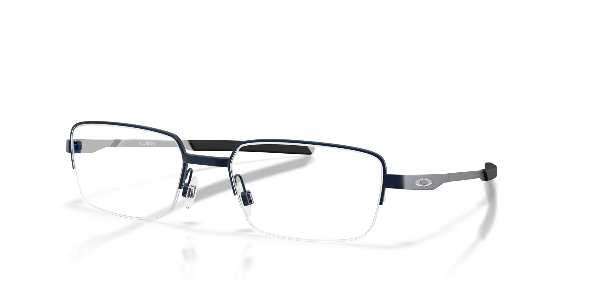Oakley OX3100 Foil RQ 0.5 Rectangle Eyeglasses - Pewter