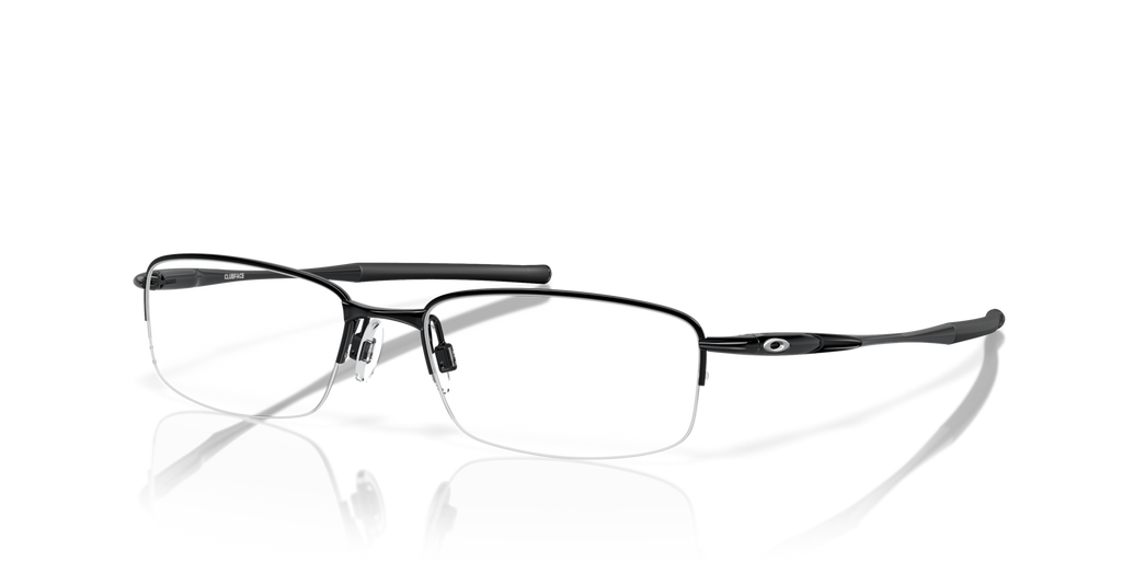 Oakley OX3102 Clubface Rectangle Eyeglasses - Polished Black