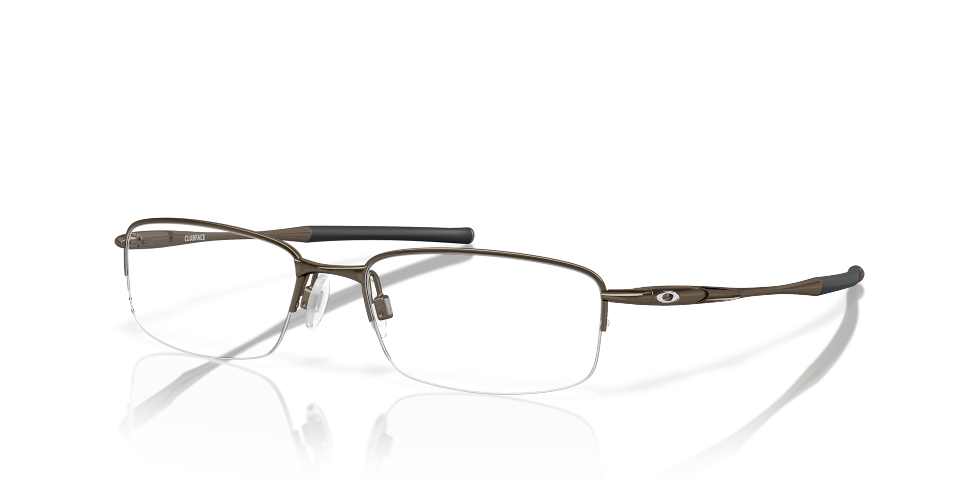 Oakley OX3102 Clubface Rectangle Eyeglasses - Polished Black