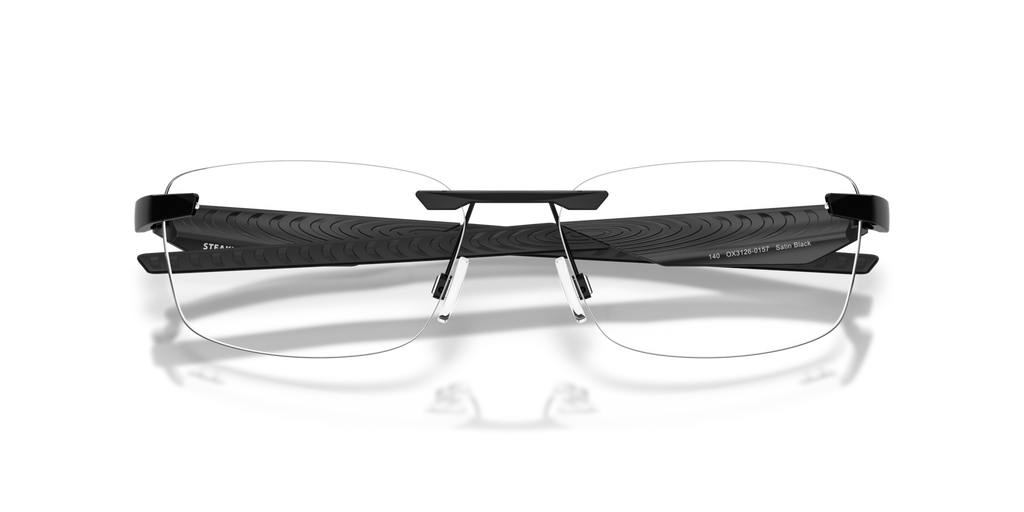 Oakley OX3126 Steakhouse 1.0 Rectangle Eyeglasses - Matte Gunmetal