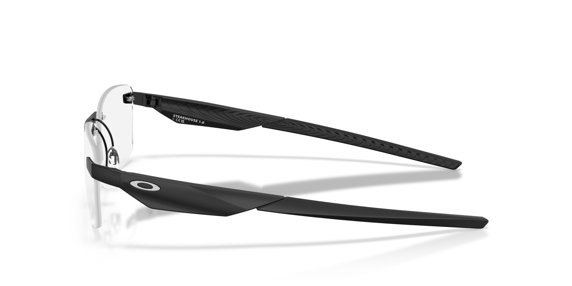 Oakley OX3126 Steakhouse 1.0 Rectangle Eyeglasses - Satin Chrome