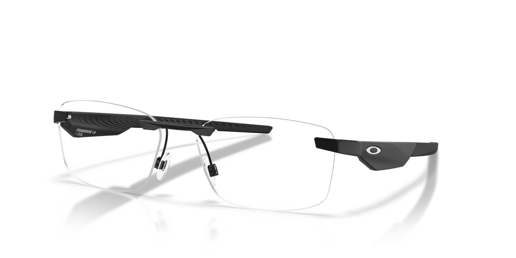 Oakley OX3126 Steakhouse 1.0 Rectangle Eyeglasses - Satin Black
