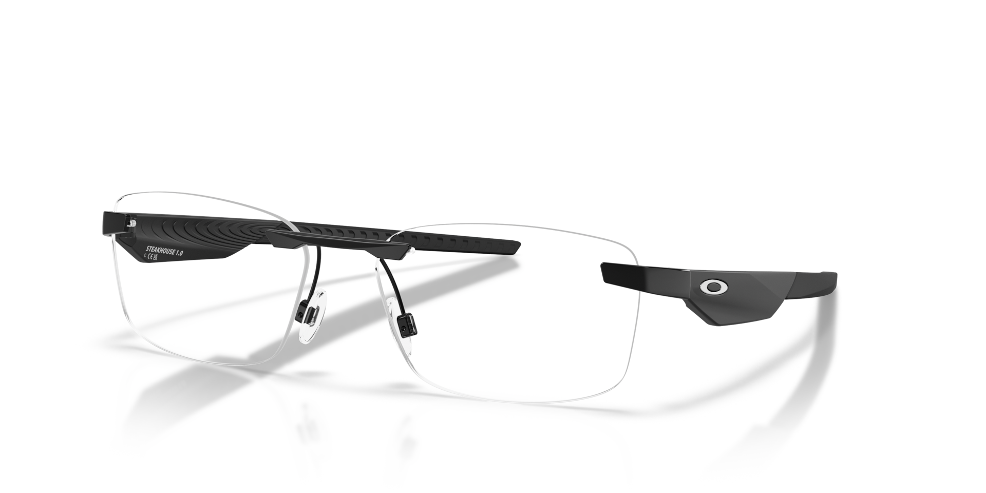 Oakley OX3126 Steakhouse 1.0 Rectangle Eyeglasses - Matte Midnight