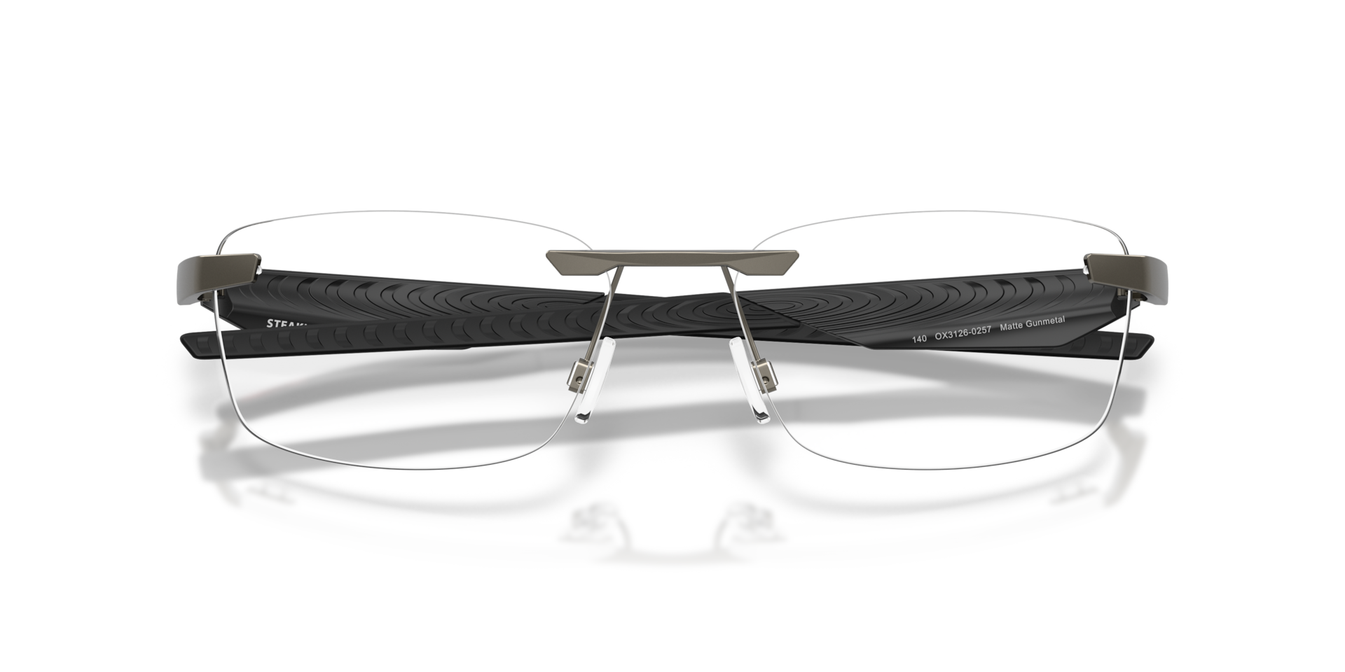 Oakley OX3126 Steakhouse 1.0 Rectangle Eyeglasses - Matte Midnight