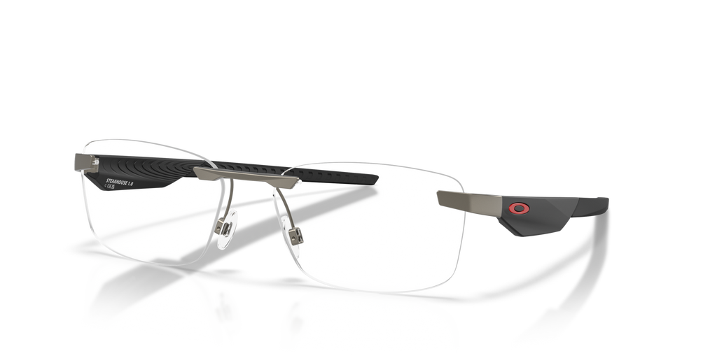 Oakley OX3126 Steakhouse 1.0 Rectangle Eyeglasses - Matte Gunmetal
