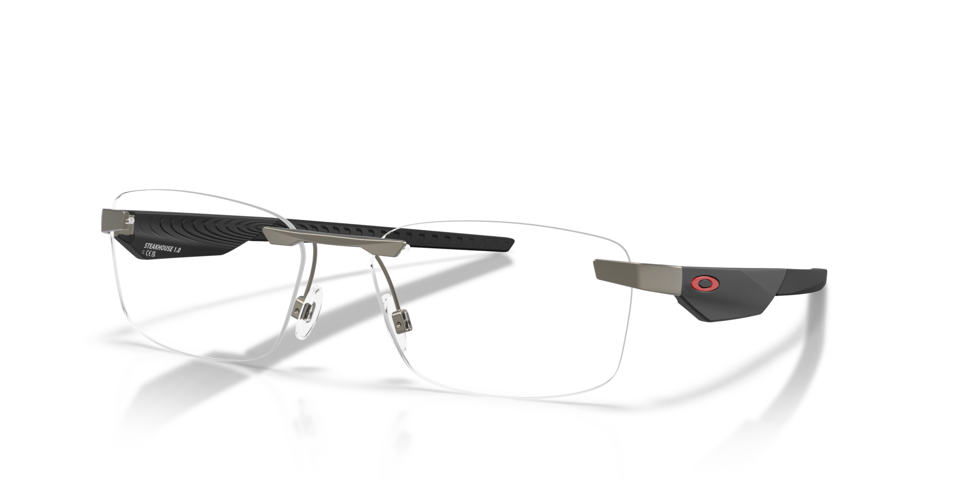 Oakley OX3126 Steakhouse 1.0 Rectangle Eyeglasses - Matte Midnight