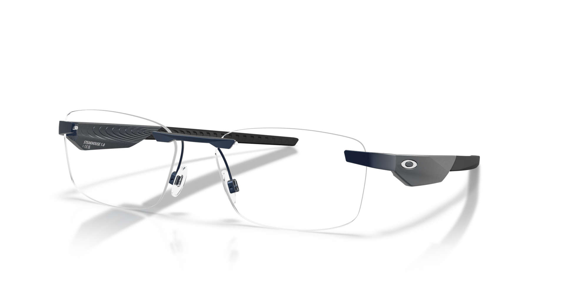 Oakley OX3126 Steakhouse 1.0 Rectangle Eyeglasses - Satin Black