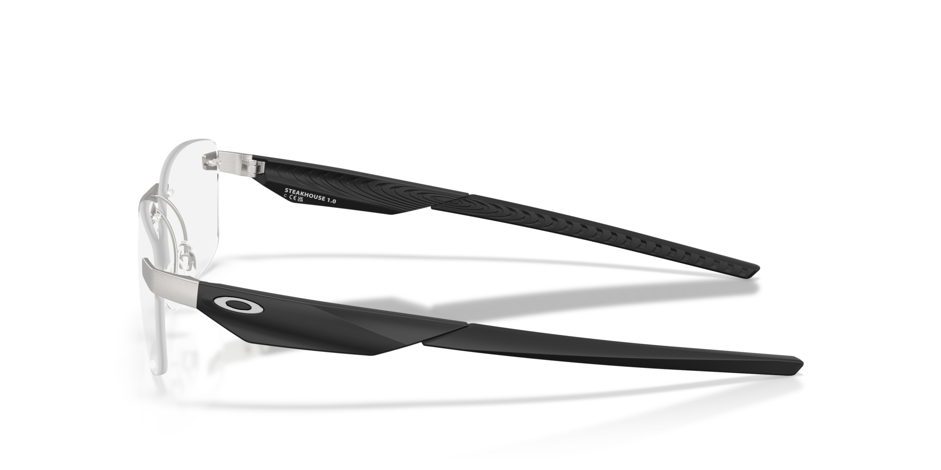 Oakley OX3126 Steakhouse 1.0 Rectangle Eyeglasses - Satin Chrome