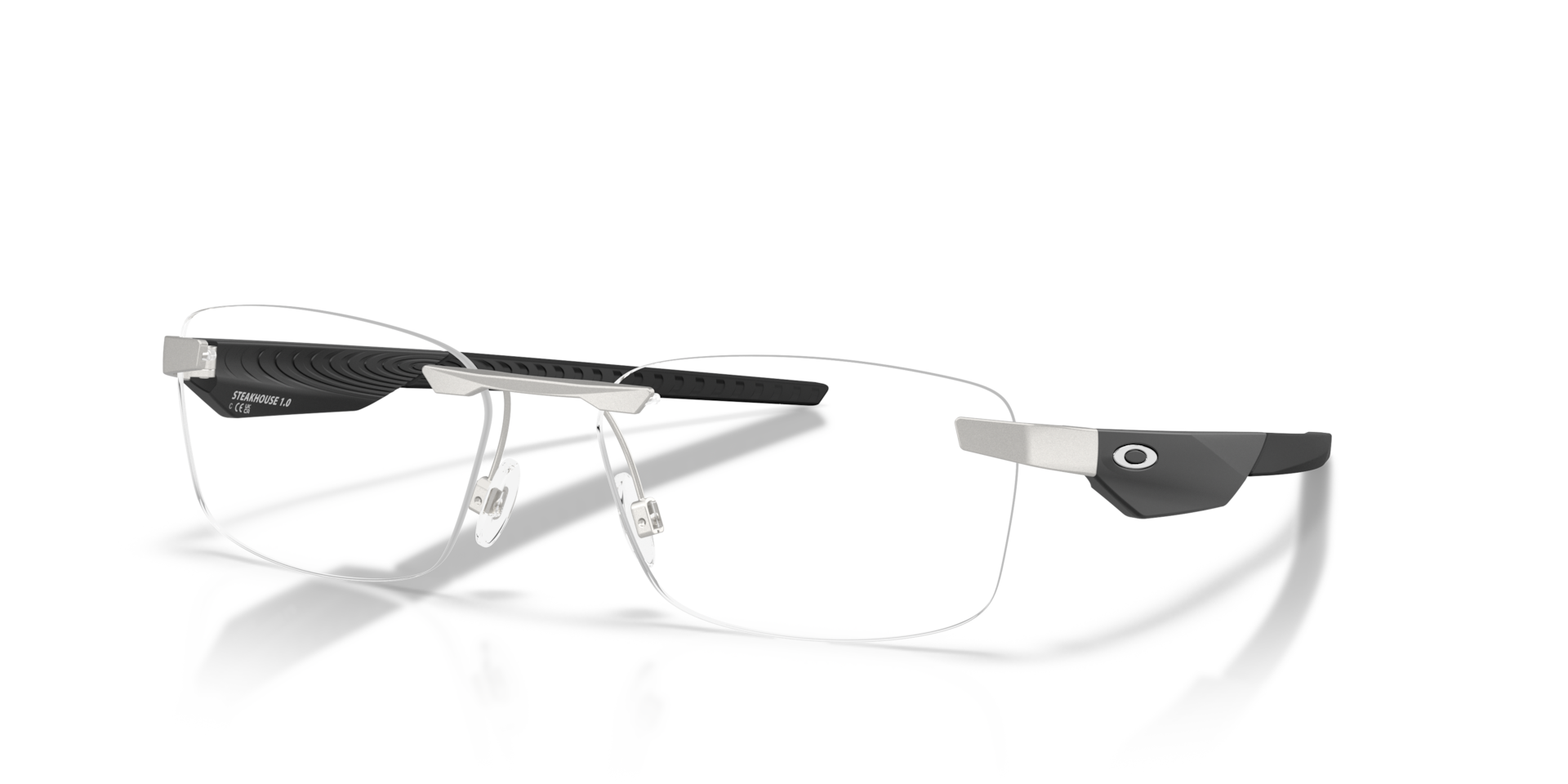Oakley OX3126 Steakhouse 1.0 Rectangle Eyeglasses - Matte Gunmetal