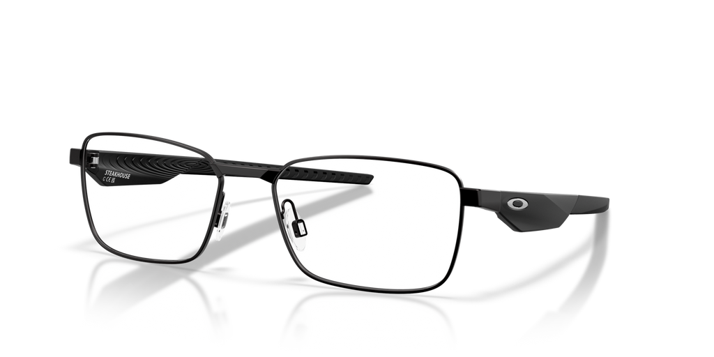 Oakley OX3140 Steakhouse Rectangle Eyeglasses - Satin Black