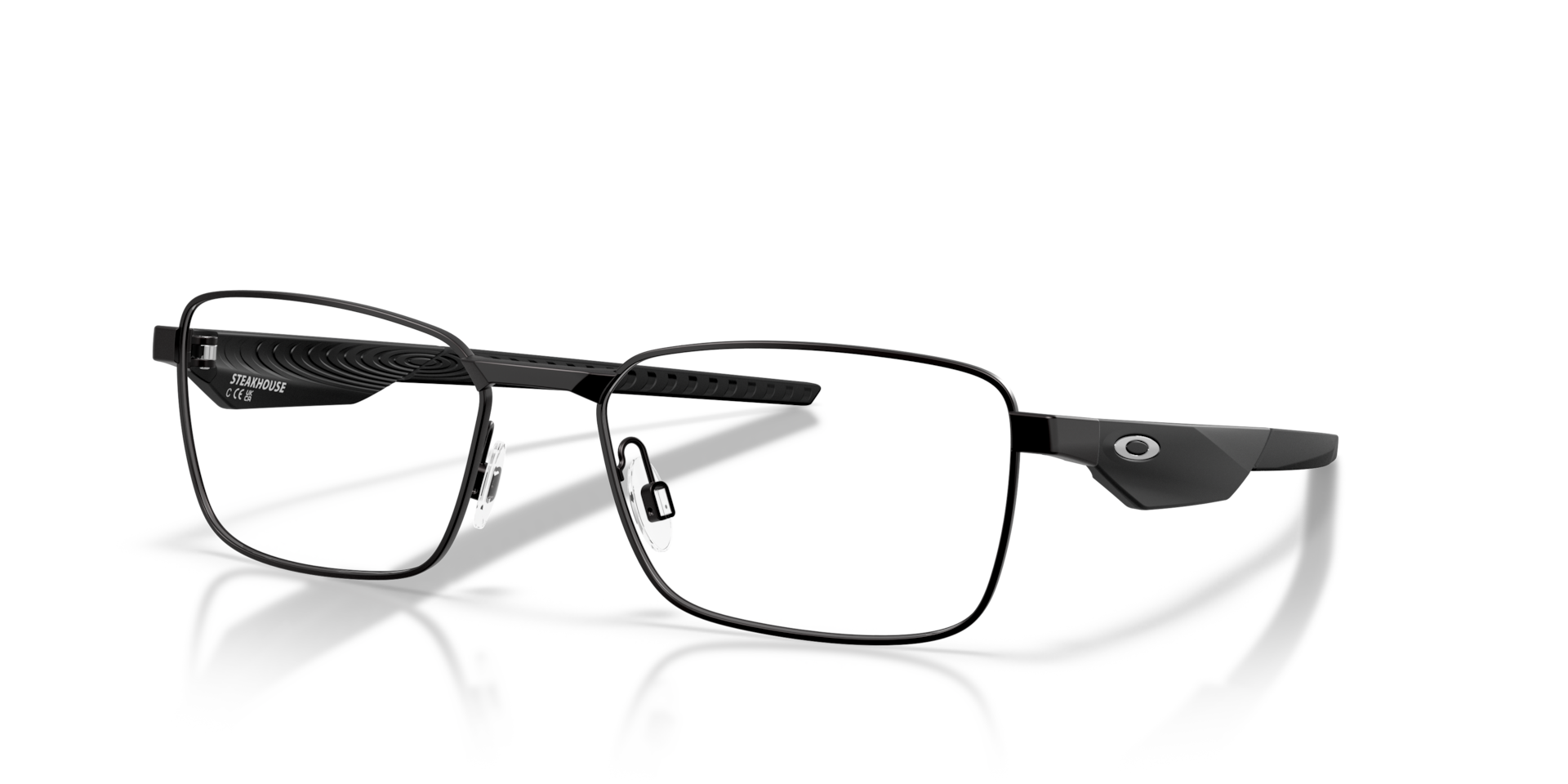 Oakley OX3140 Steakhouse Rectangle Eyeglasses - Matte Midnight