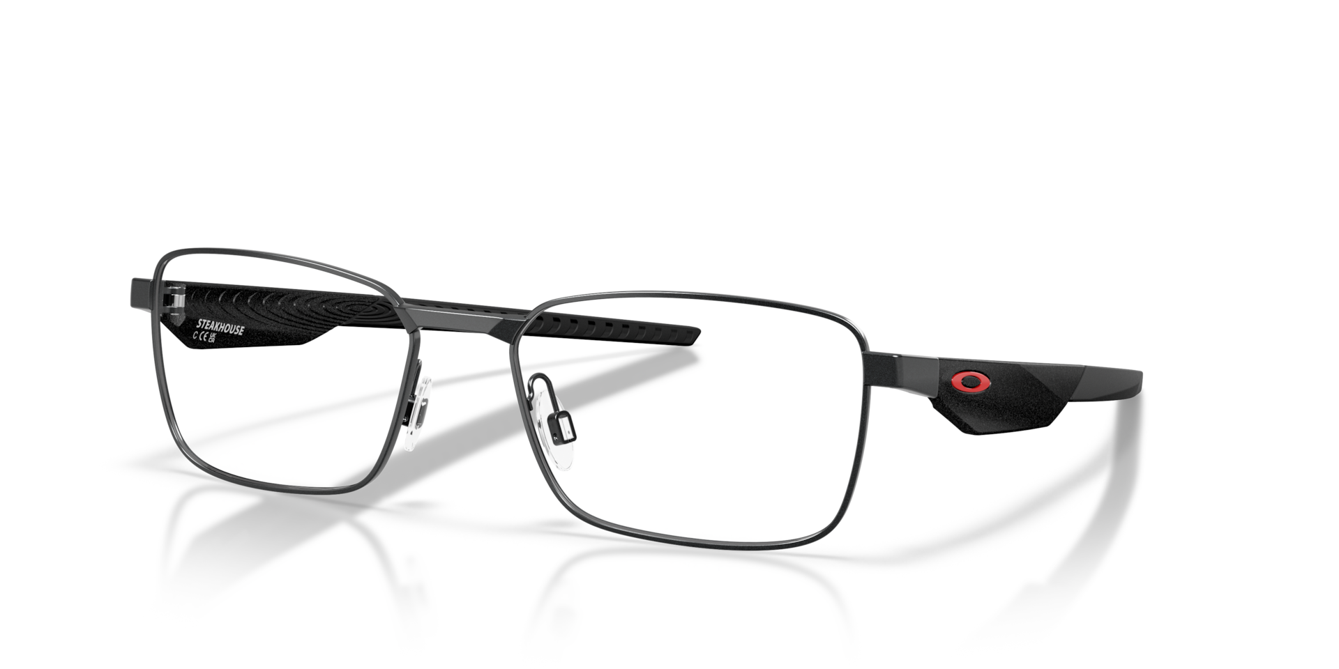 Oakley OX3140 Steakhouse Rectangle Eyeglasses - Matte Midnight
