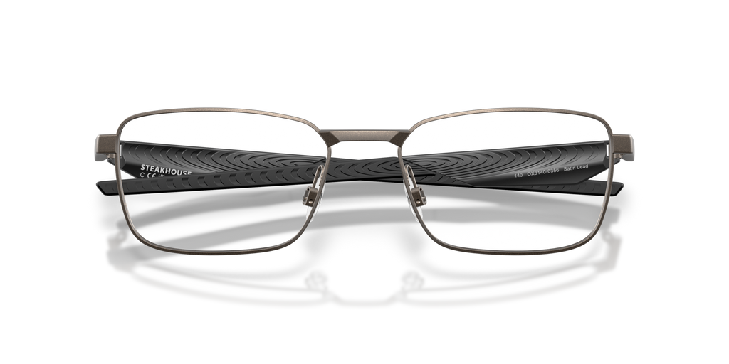 Oakley OX3140 Steakhouse Rectangle Eyeglasses - Satin Black