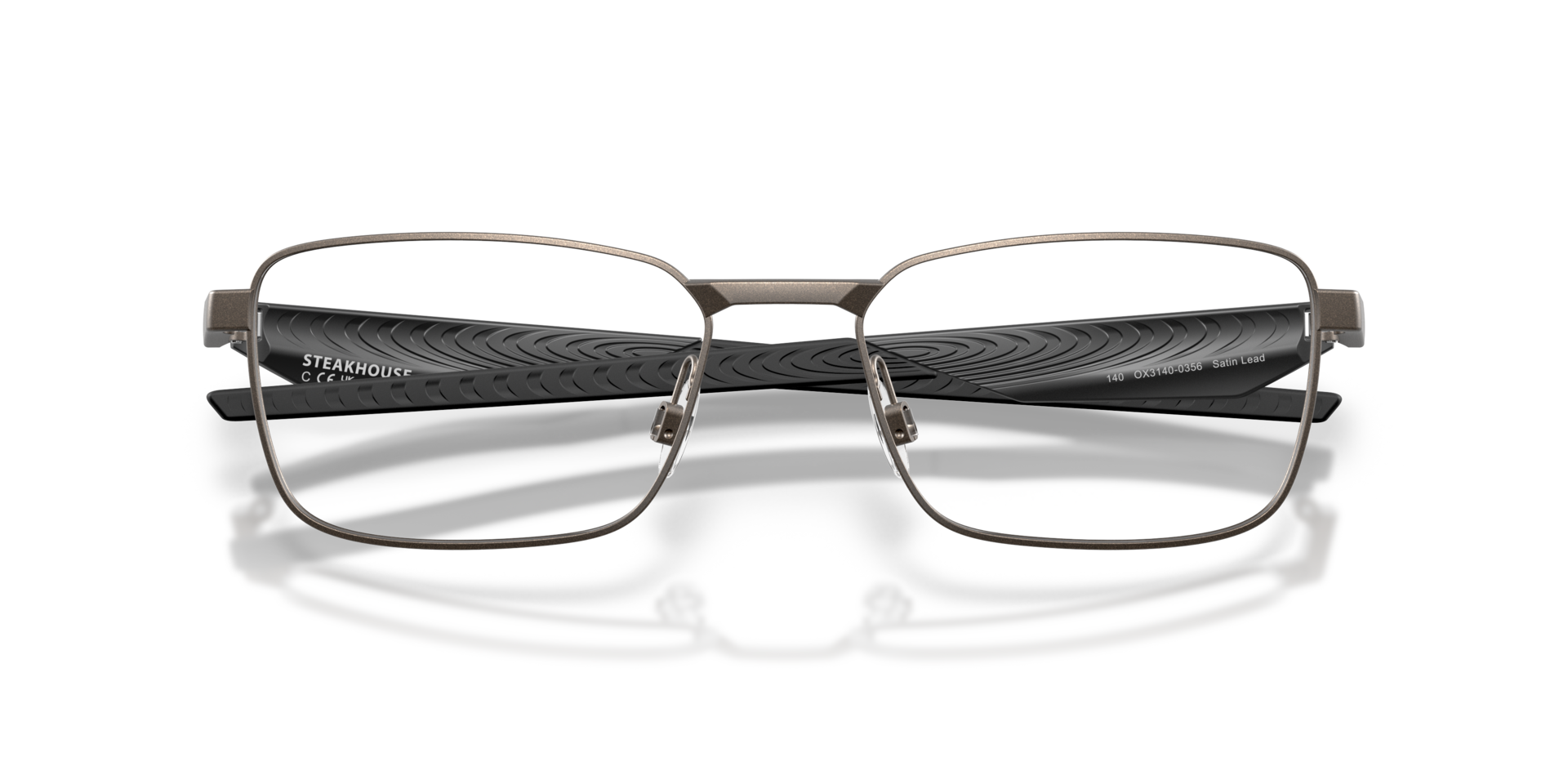 Oakley OX3140 Steakhouse Rectangle Eyeglasses - Satin Black
