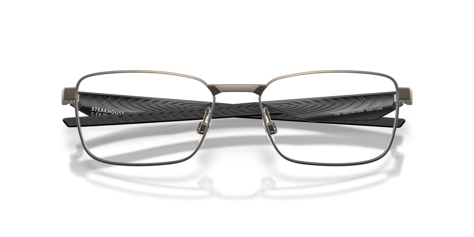Oakley OX3140 Steakhouse Rectangle Eyeglasses - Satin Black