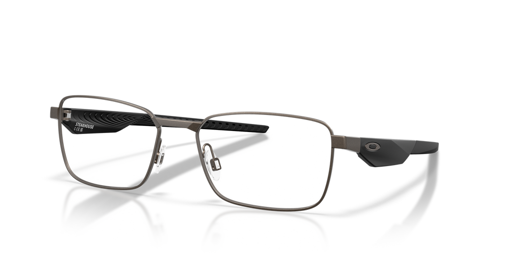 Oakley OX3140 Steakhouse Rectangle Eyeglasses - Satin Lead