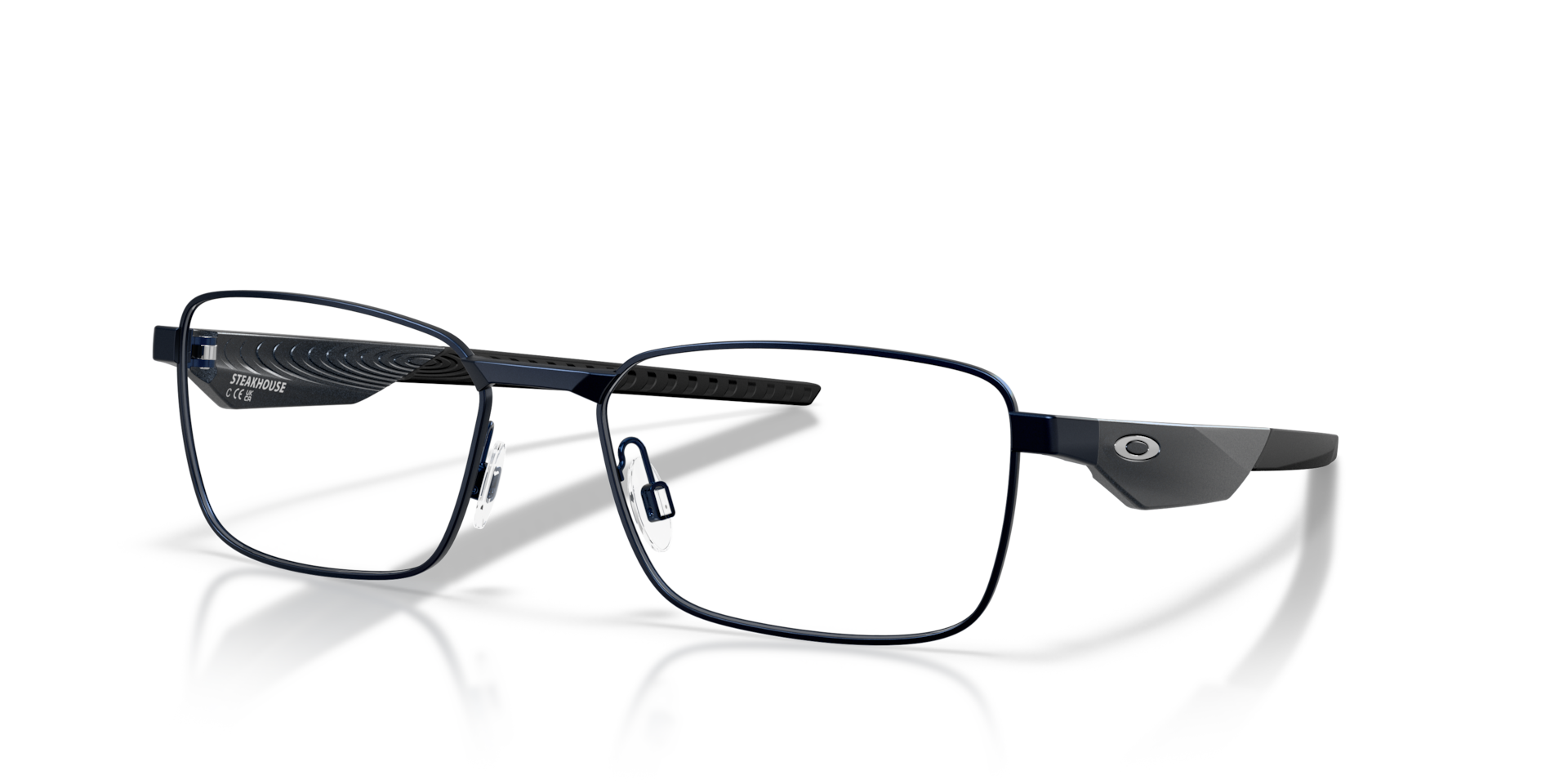 Oakley OX3140 Steakhouse Rectangle Eyeglasses - Satin Black