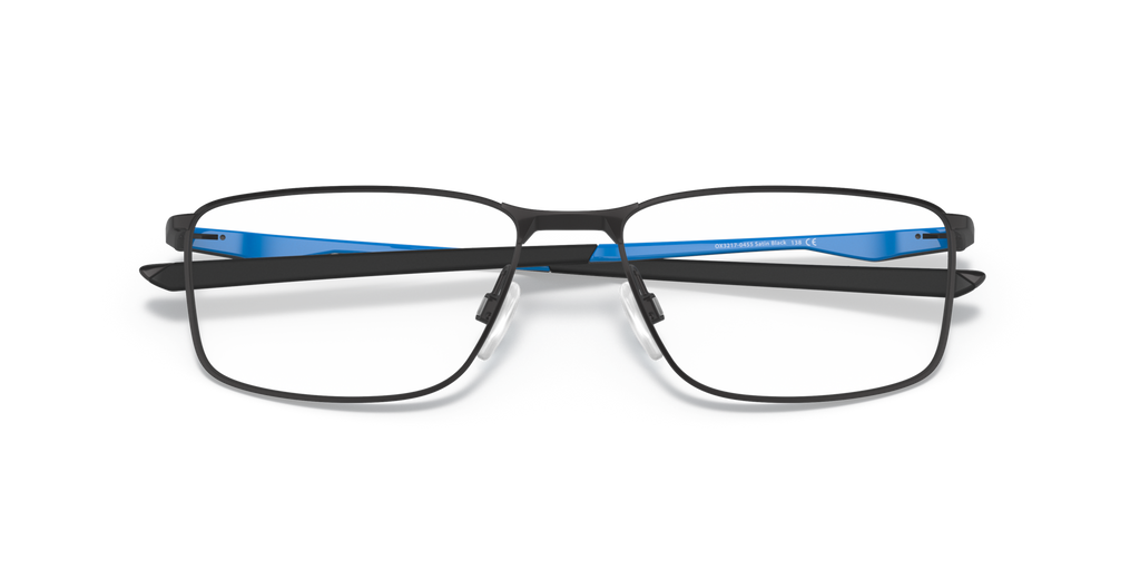Oakley OX3217 Socket 5.0 Cobalt Collection Rectangle Eyeglasses - Satin Black