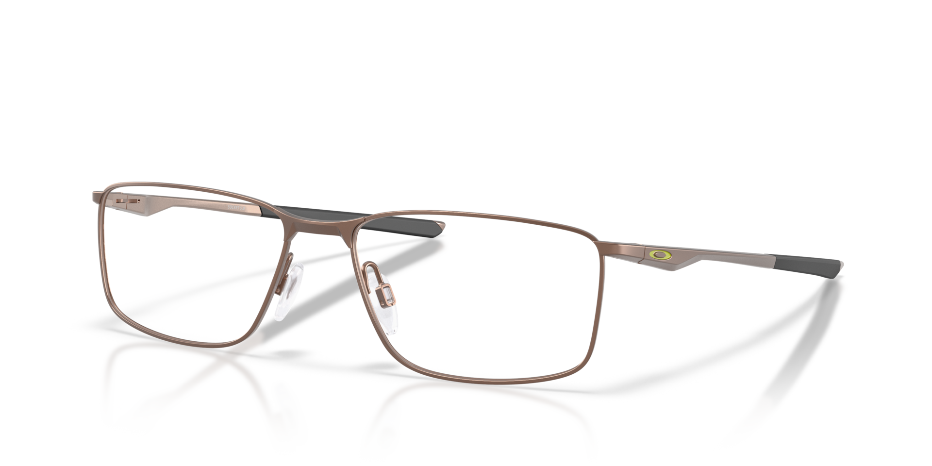 Oakley OX3217 Socket 5.0 Limitless Collection Rectangle Eyeglasses - Mahogany