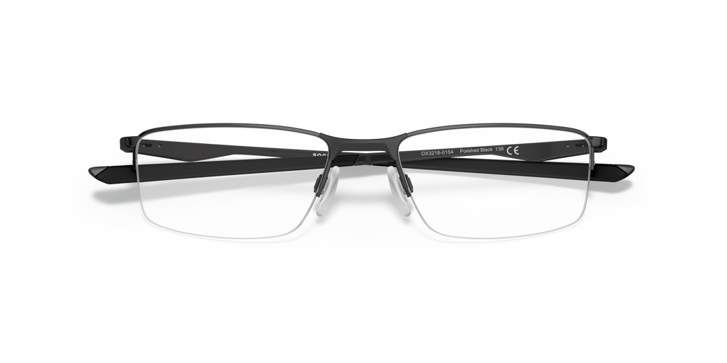 Oakley OX3218 Socket 5.5 Rectangle Eyeglasses - Matte Midnight