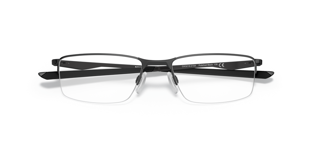 Oakley OX3218 Socket 5.5 Rectangle Eyeglasses - Satin Pewter
