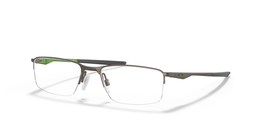 Oakley OX3218 Socket 5.5 Rectangle Eyeglasses - Satin Pewter