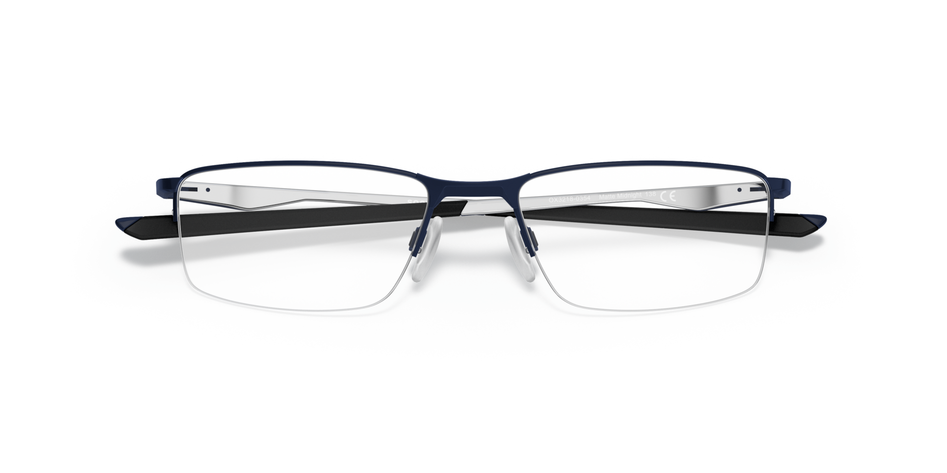 Oakley OX3218 Socket 5.5 Rectangle Eyeglasses - Pewter