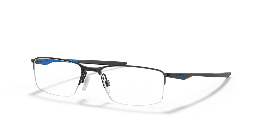 Oakley OX3218 Socket 5.5 Cobalt Collection Rectangle Eyeglasses - Satin Black
