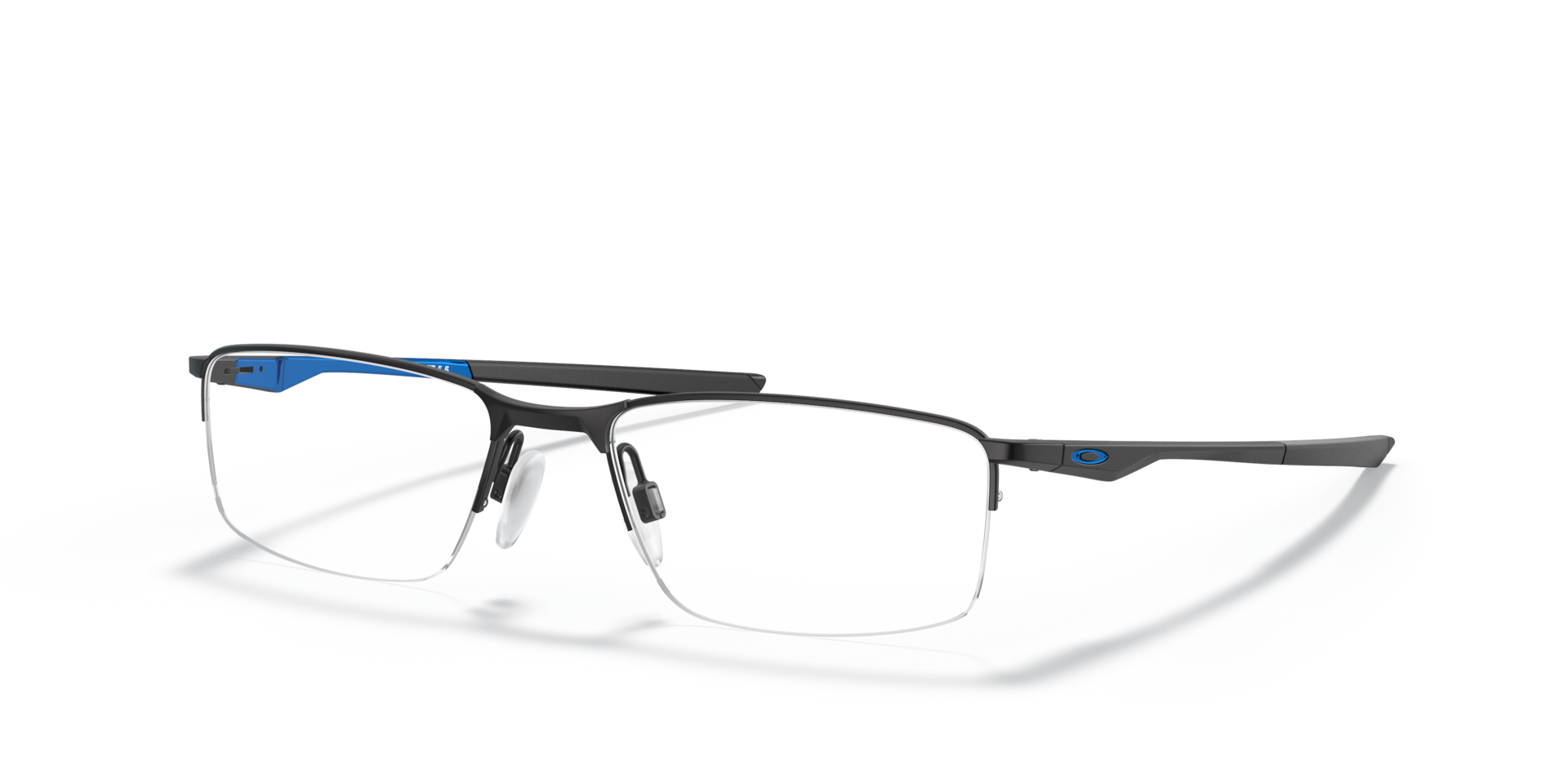 Oakley OX3218 Socket 5.5 Cobalt Collection Rectangle Eyeglasses - Satin Black