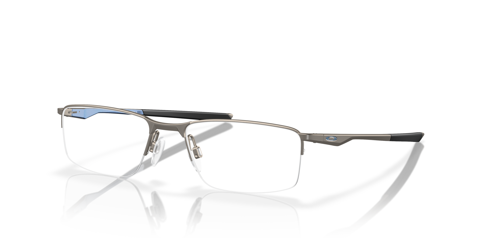Oakley OX3218 Socket 5.5 Rectangle Eyeglasses - Satin Pewter