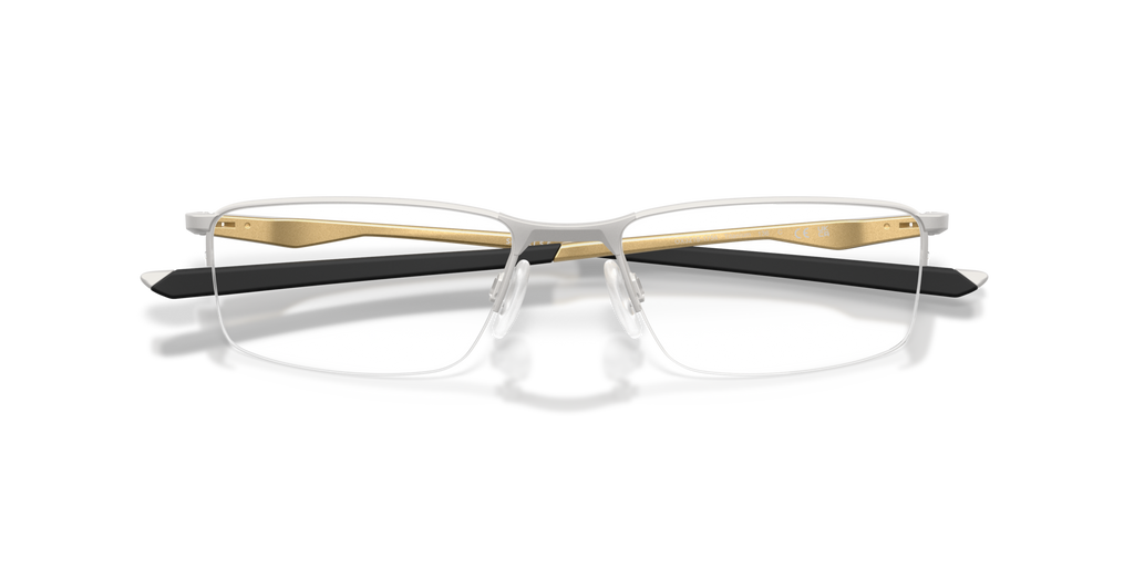 Oakley OX3218 Socket 5.5 Alloy Collection Rectangle Eyeglasses - Titanium